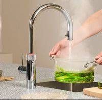 Quooker PRO3 FLEX Chrome 3-in-1 Boiling Water Tap with 3L Tank (CHR)